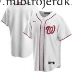 Mænd Washington Nationals MLB Trøjer  Hvid Hjemme Team 1