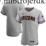 Mænd Arizona Diamondbacks MLB Trøjer  Grå Road Team