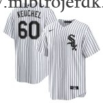 Mænd Chicago White Sox MLB Trøjer Dallas Keuchel  Hvid Sort Hjemme Player