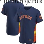 Mænd Houston Astros MLB Trøjer  Navy Alternate Team