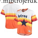 Mænd Houston Astros MLB Trøjer Orange Big & Tall Cooperstown Collection Team