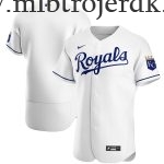 Mænd Kansas City Royals MLB Trøjer  Hvid Hjemme Team