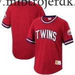 Mænd Minnesota Twins MLB Trøjer Mitchell & Ness Rød Cooperstown Collection Wild Pitch