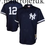 Mænd New York Yankees MLB Trøjer Wade Boggs Mitchell & Ness Navy Cooperstown Mesh Batting Practice