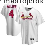 Mænd St. Louis Cardinals MLB Trøjer Yadier Molina  Hvid Hjemme Player Name