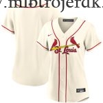 Kvinde St. Louis Cardinals MLB Trøjer  Cream Alternate Team