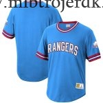 Børn Texas Rangers MLB Trøjer Mitchell & Ness Lyseblå Cooperstown Collection Wild Pitch